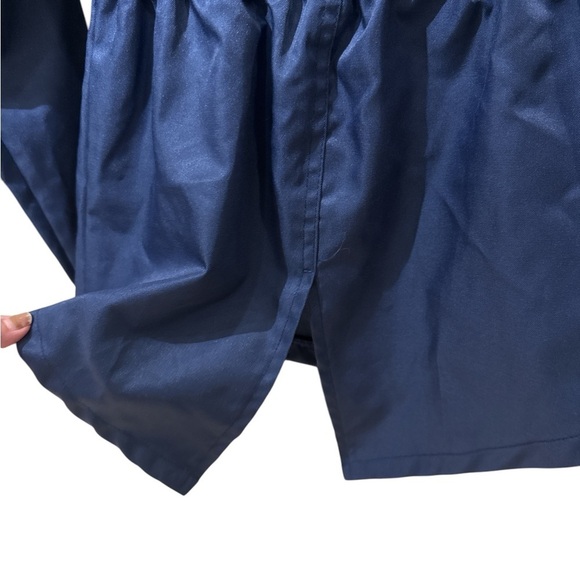 3/$20 Belle du Jour Girls Navy Blue Hooded Jacket Sequin Accents Size M - Picture 9 of 9